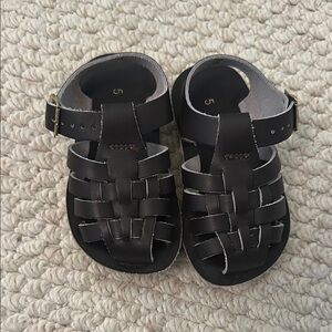 Kids Dark Brown Sandals
